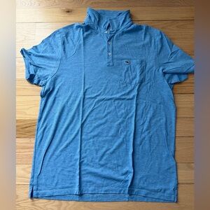 Vineyard Vines Classic Blue Polo Shirt